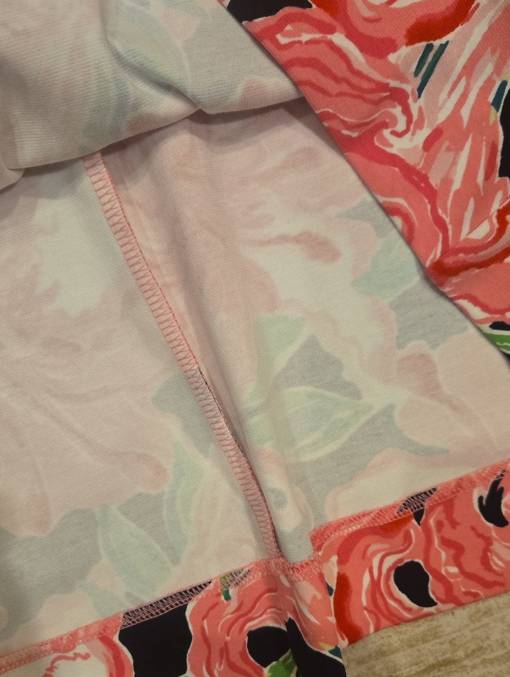 Lilly Pulitzer Pink Flamingo/Floral Print Midi Dress - Picture 7 of 10